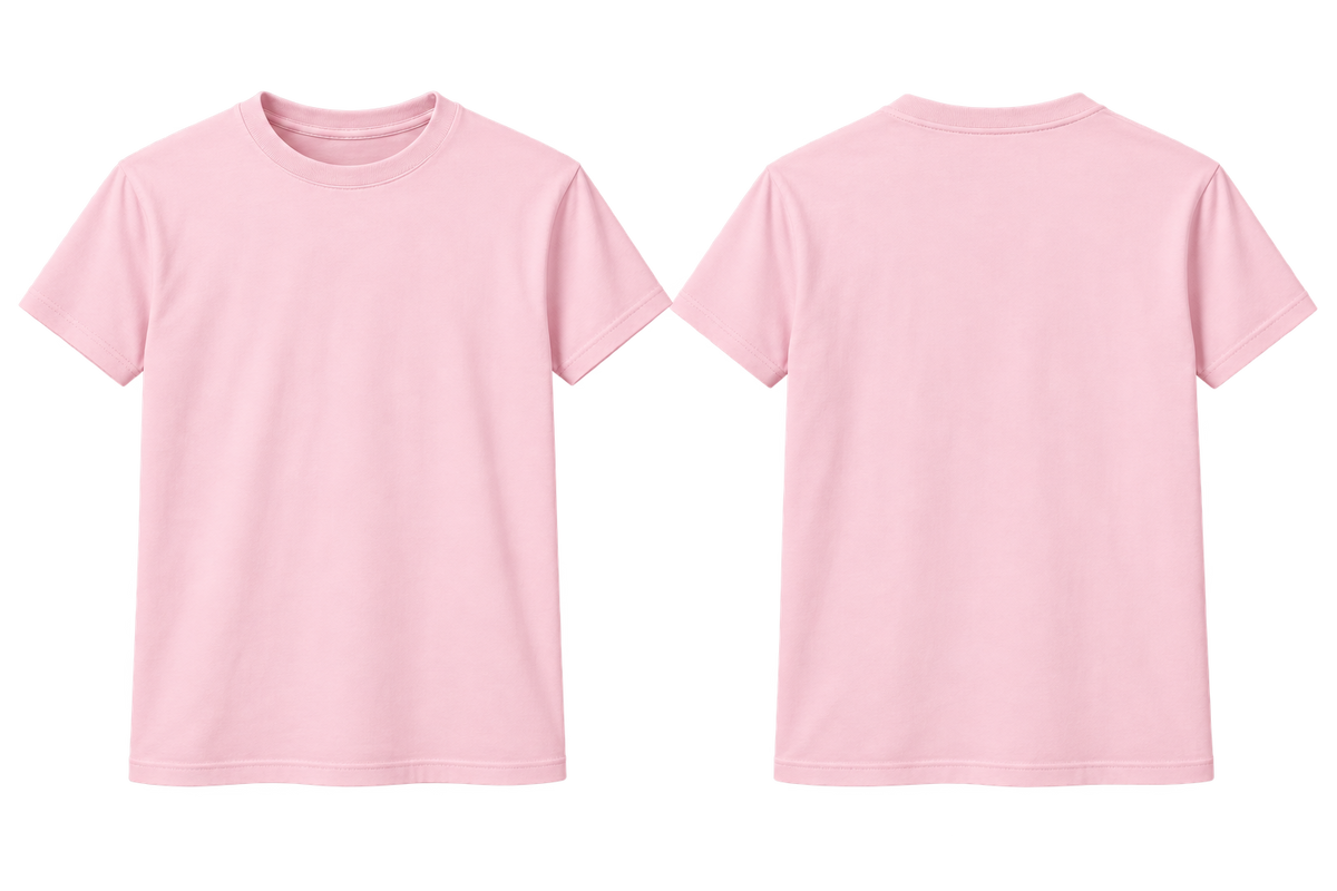 CAMISETA BÁSICA SIN ESTAMPAR PARA CUSTOMIZAR