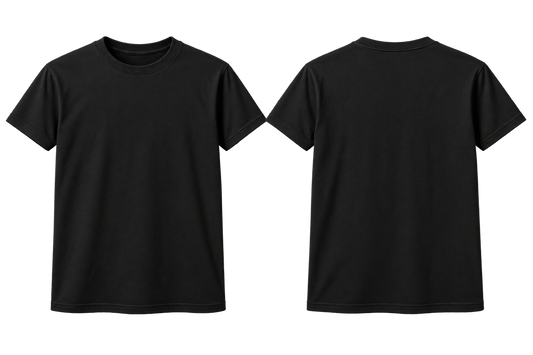 CAMISETA BÁSICA SIN ESTAMPAR PARA CUSTOMIZAR